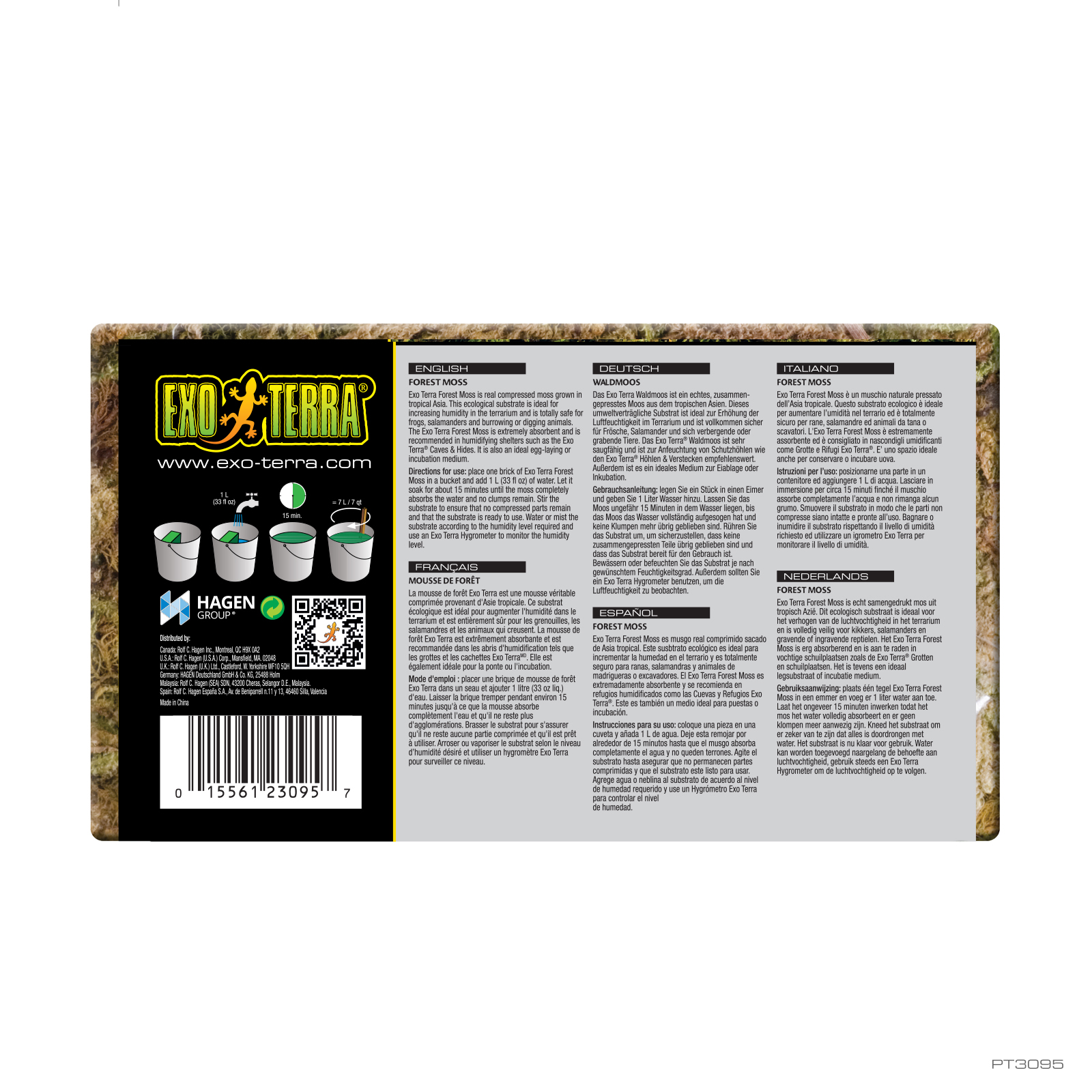 Forest Moss 2-pack 2x7QT - 2x7L