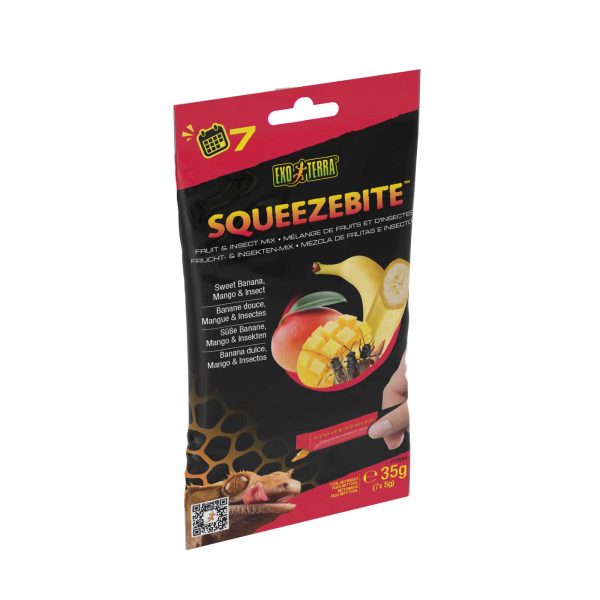 SqueezeBite Fruit & Insect Mix